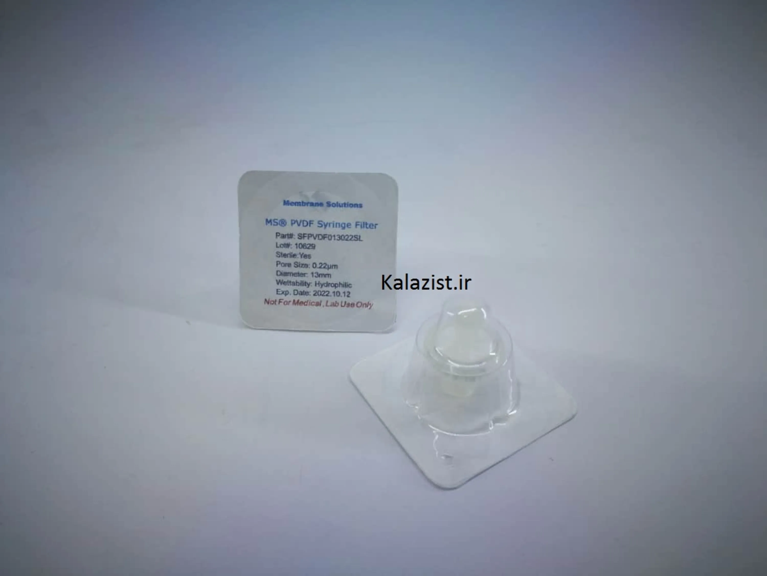 syringe filter فیلتر سر سرنگی PVDF kalazist کالا زیست syringe filter فیلتر سر سرنگی PVDF kalazist کالا زیست